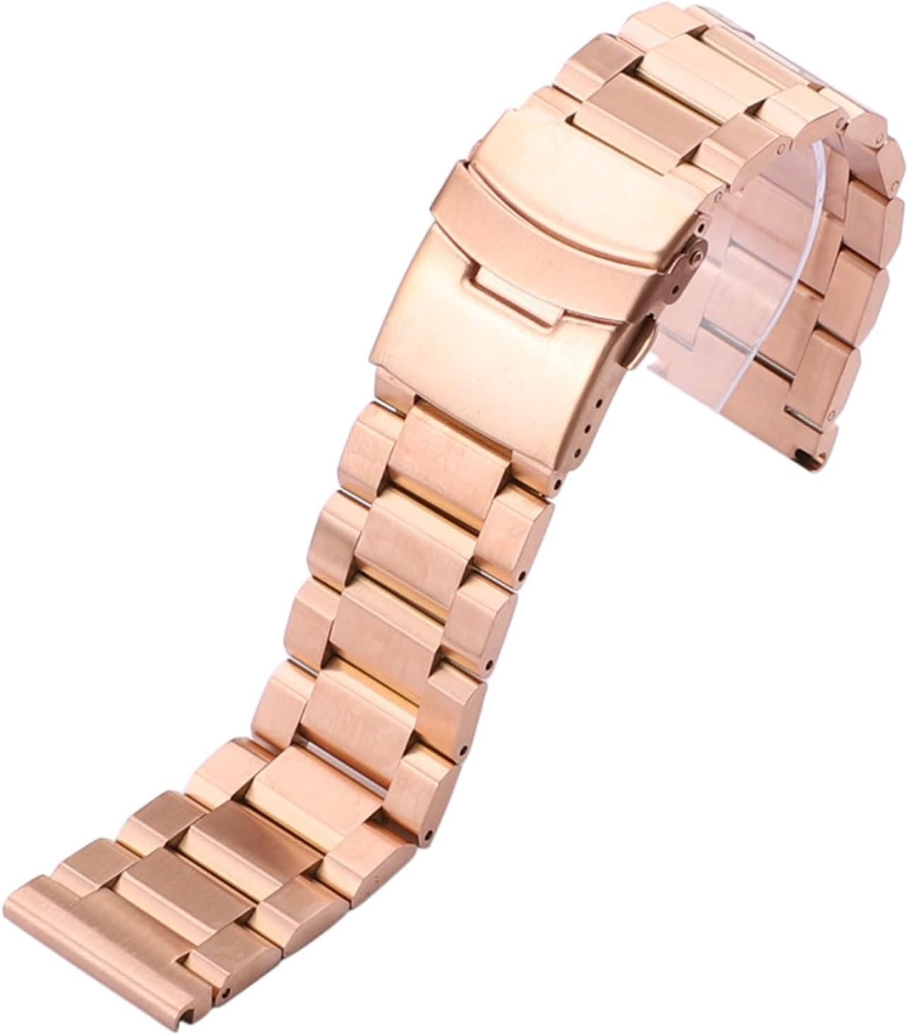 XILILHC Black Stainless Steel Watch Band Bracelet 18 20 22 24mm Solid Stainless Steel Silver Gold Watchbands Strap Accessories