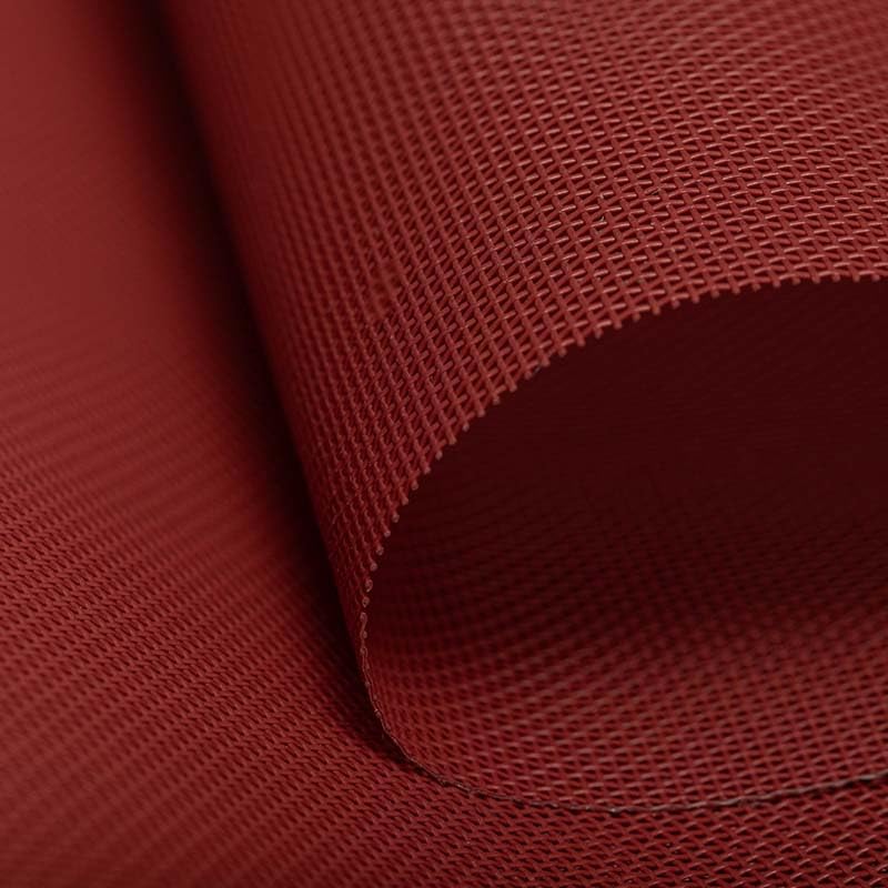 artapisserie.fr Toile Grille textilène Ocre Rouge pour mobilier extérieur, Le mètre
