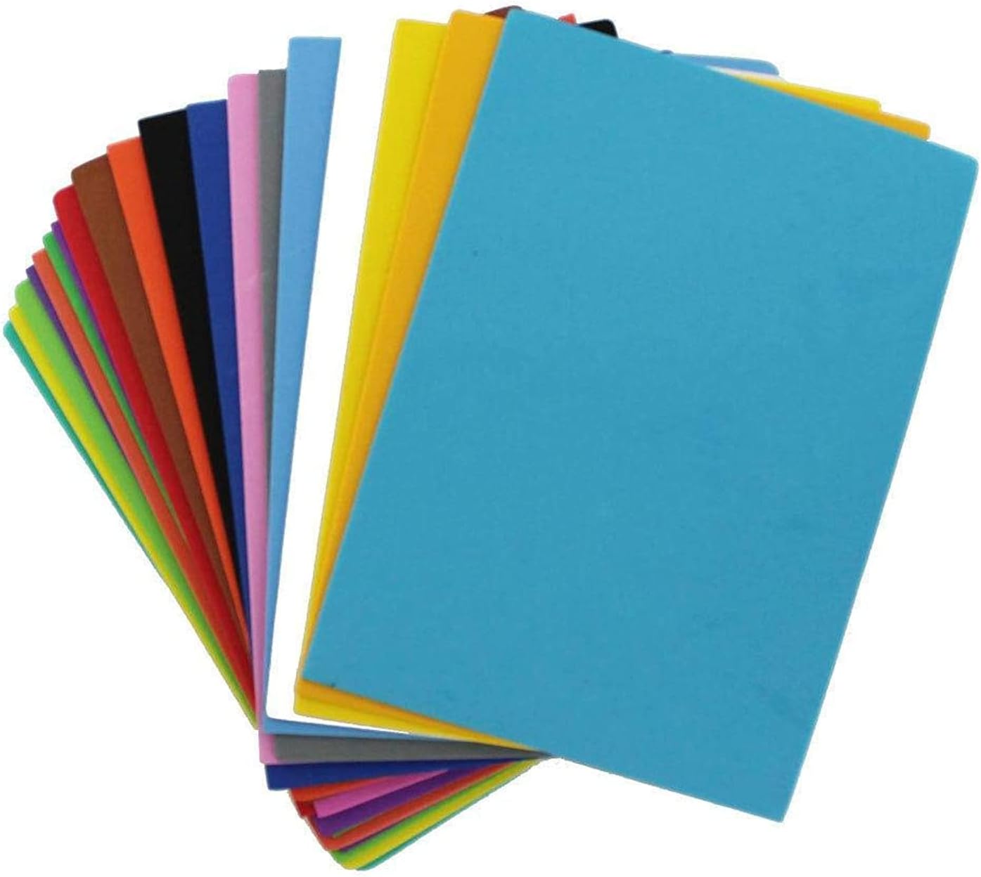 Craft Foam Sheet (Multicolor, A4 Size) Set of 20 Sheets Amazon.ae Arts & Crafts