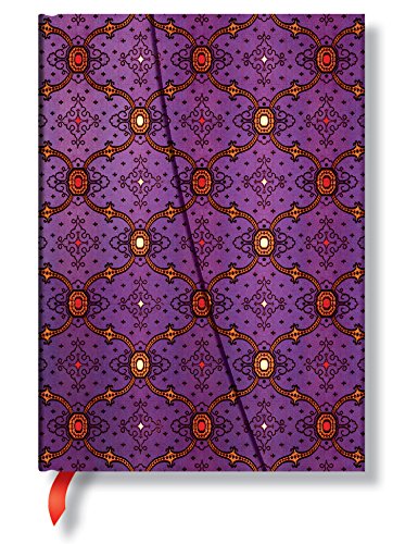 Carnet Midi PAPERBLANKS Violet Splendeur de la Soie pour préserver vos écrits