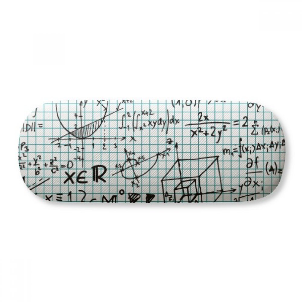 DIYthinker Geometry Mathematical Formulas Calculus Figure Glasses Case Eyeglasses Clam Shell Holder Storage Box Women's
