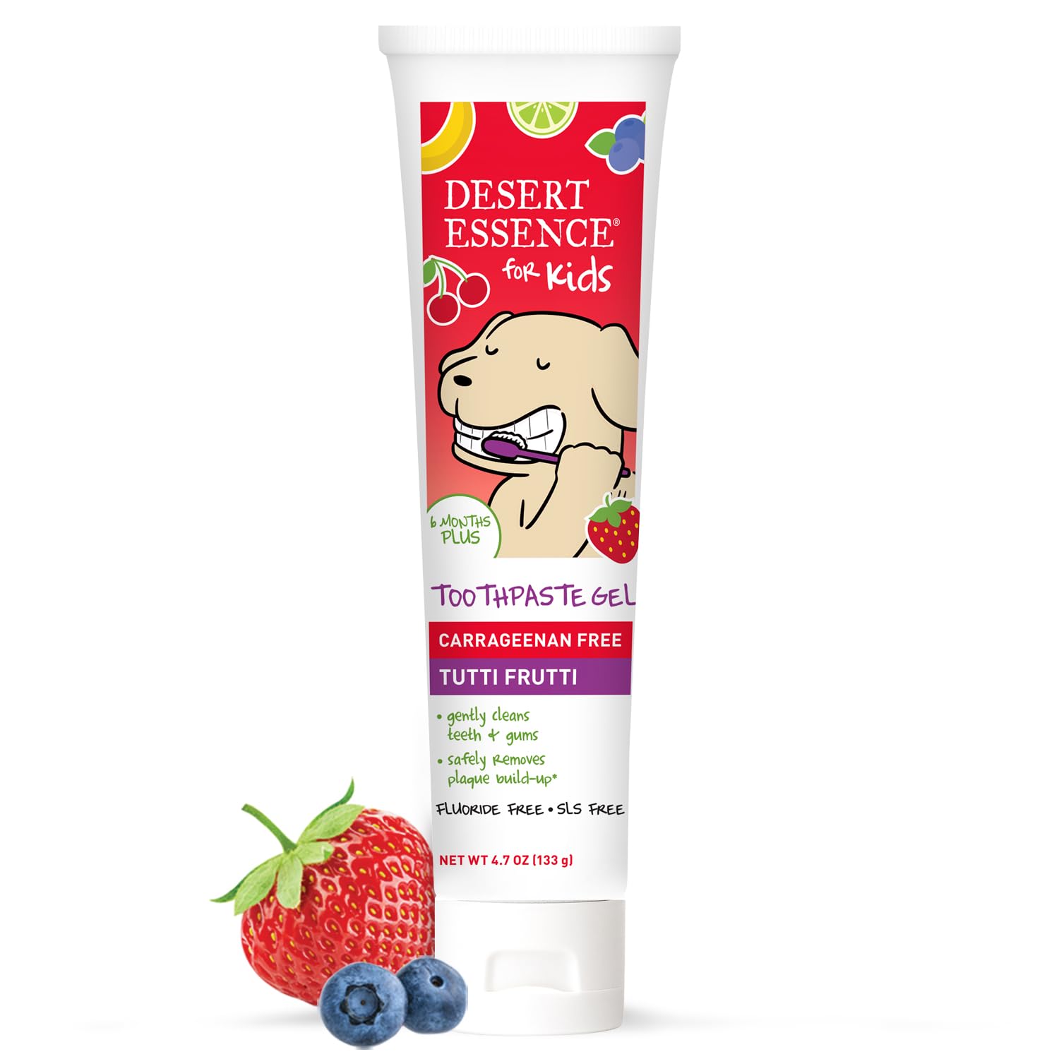 Desert Essence Fluoride-Free Toothpaste Gel for Kids