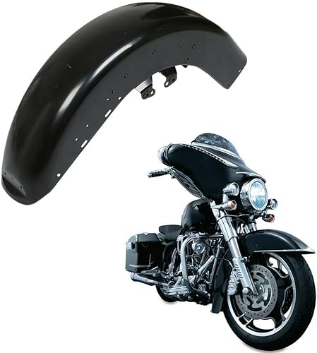 TCT-MOTORPARTS Guardabarros delantero sin pintar para Harley Touring Electra Glide FLHTK Ultra Limited Low FLHTKL 2015-2022 2021 para neumáticos