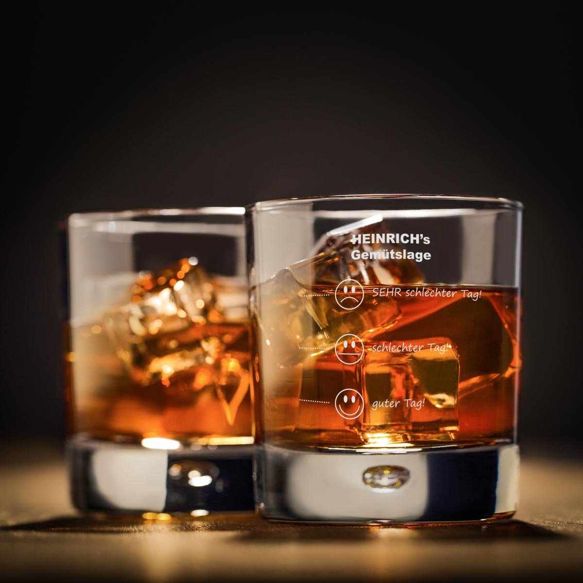Whiskyglas Personalisiert - Gravur Geschenk Für Männer 330ml