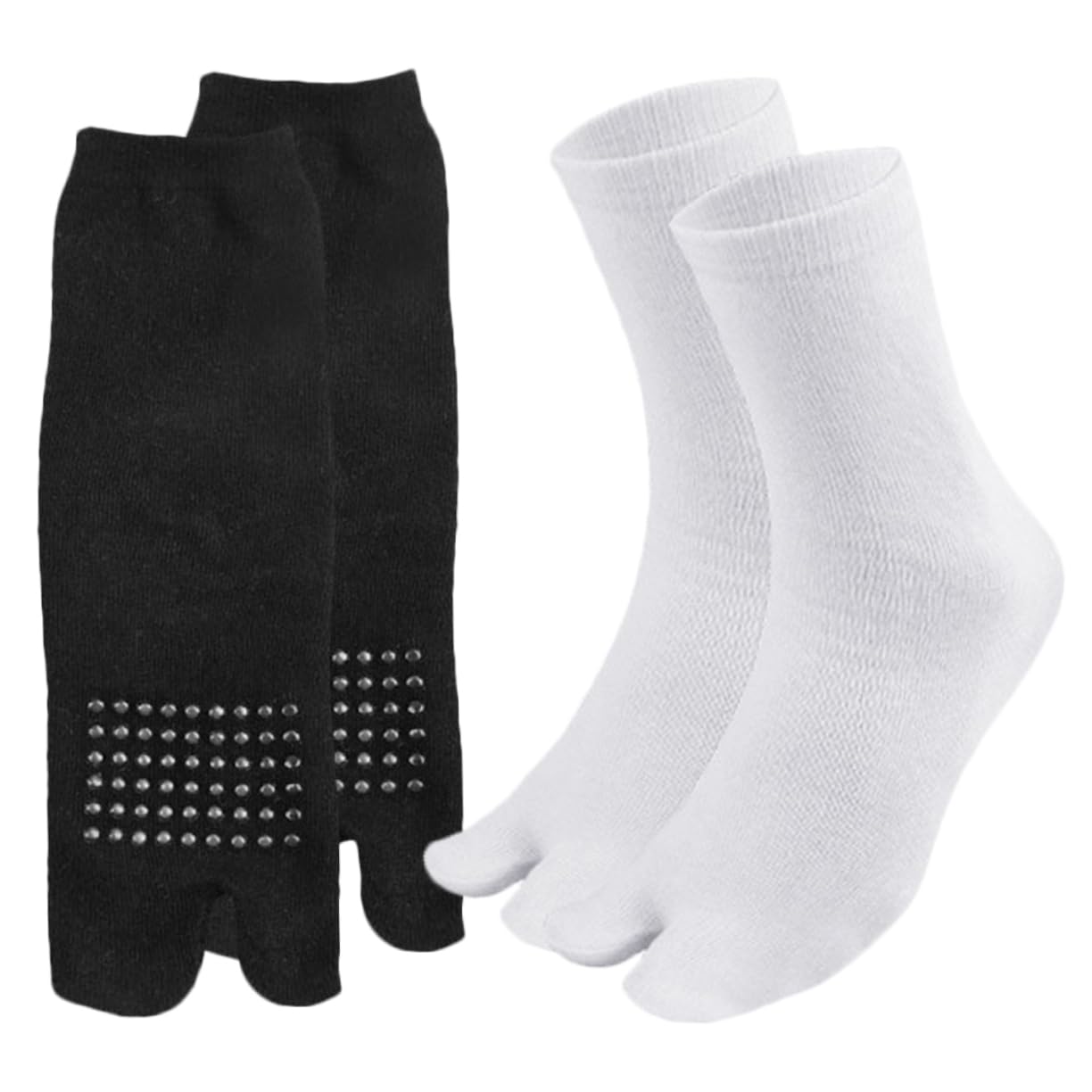 Gogogmee Womens Socks Toe Socks for Women Toe Separator Socks Non-skid Toe Socks Women Size 6-10