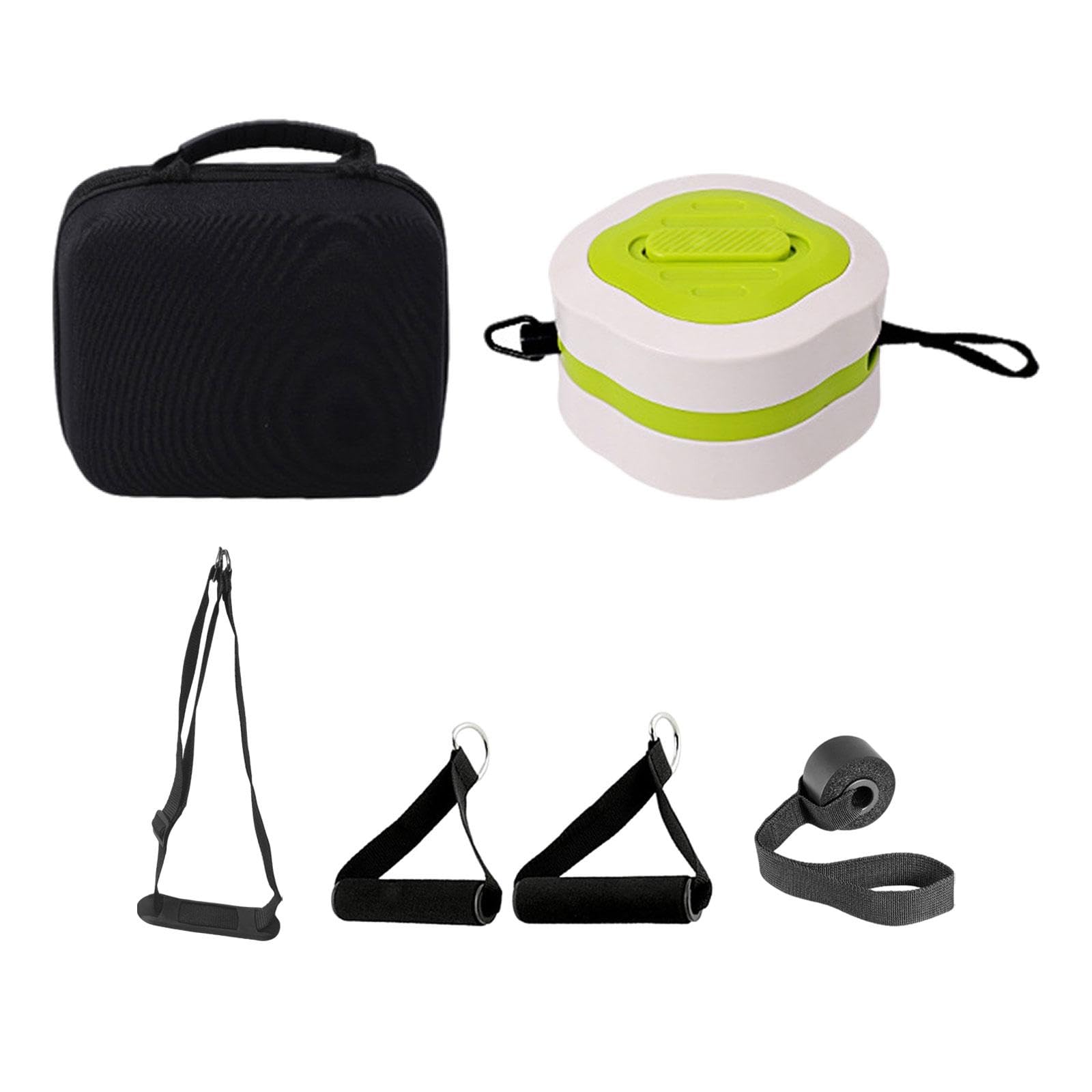 Dispositivo de Gimnasio Compacto, máquina de Cable con Agarre Antideslizante y Resistencia Variable para piernas.