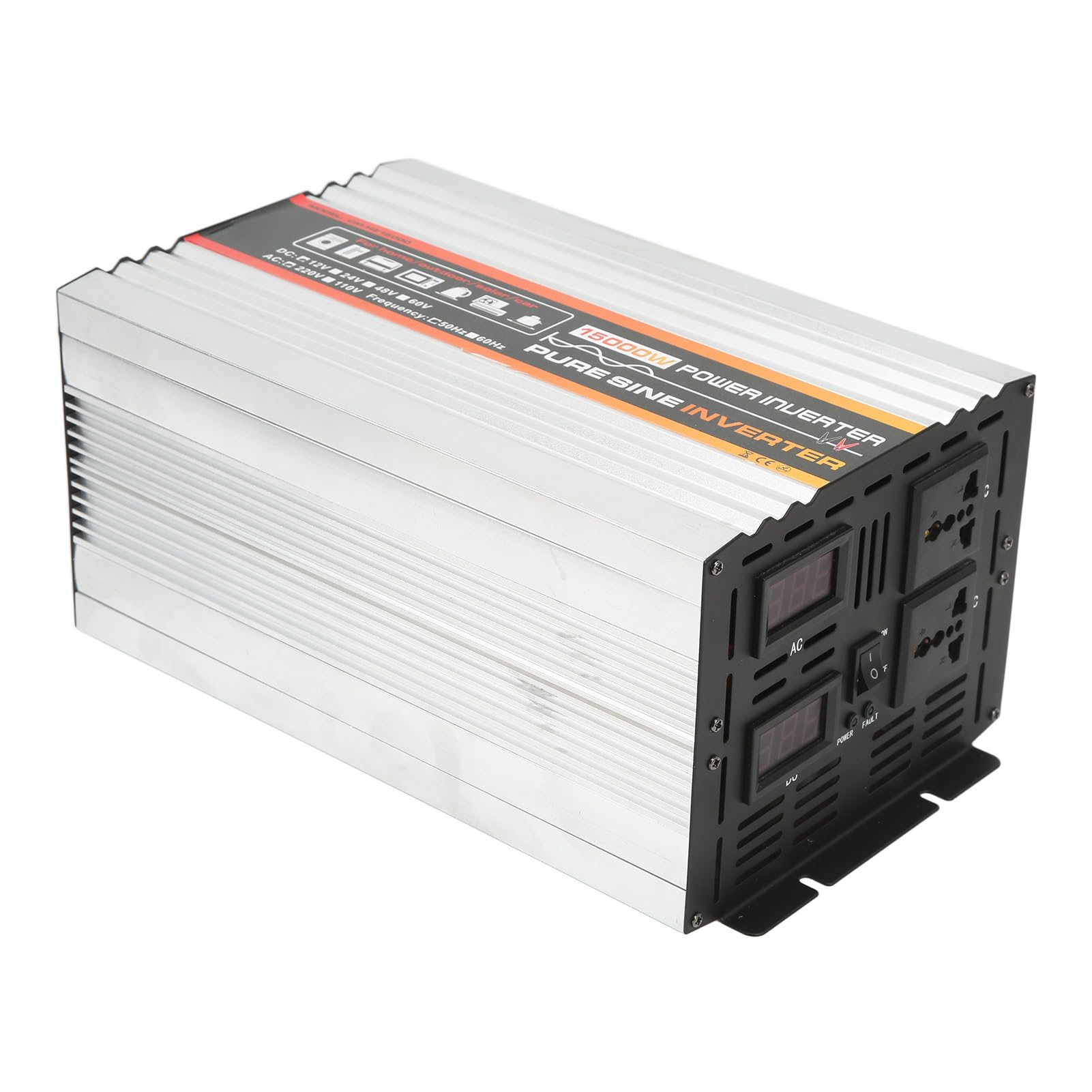 WINH Pantalla LED Inteligente para Refrigerador, Inversor de Onda Sinusoidal Pura, Control de Temperatura de Alta Conversión (DC12V)
