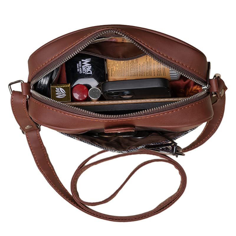 Image of ZOUK Women's Handcrafted Vegan Classic Zipper Wallet