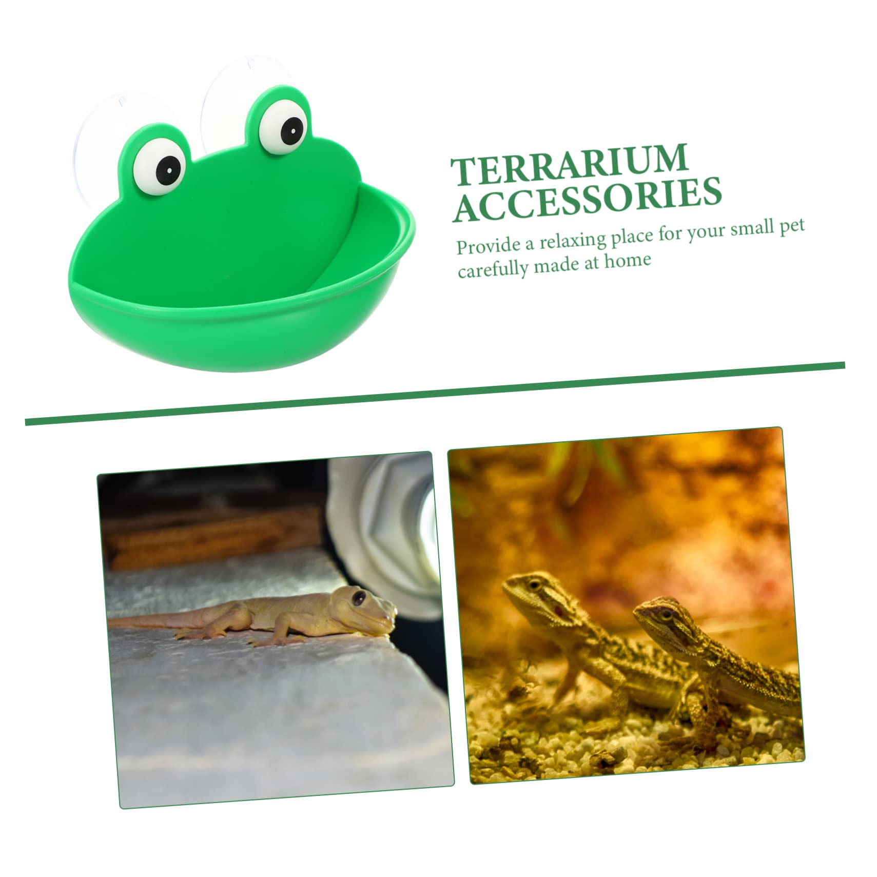6stücke Reptilien Ruheplatz Und Spielbecken Für Terrarium Zubehör Für Frösche Und Geckos Naturnahe Gestaltung Für Haustiere