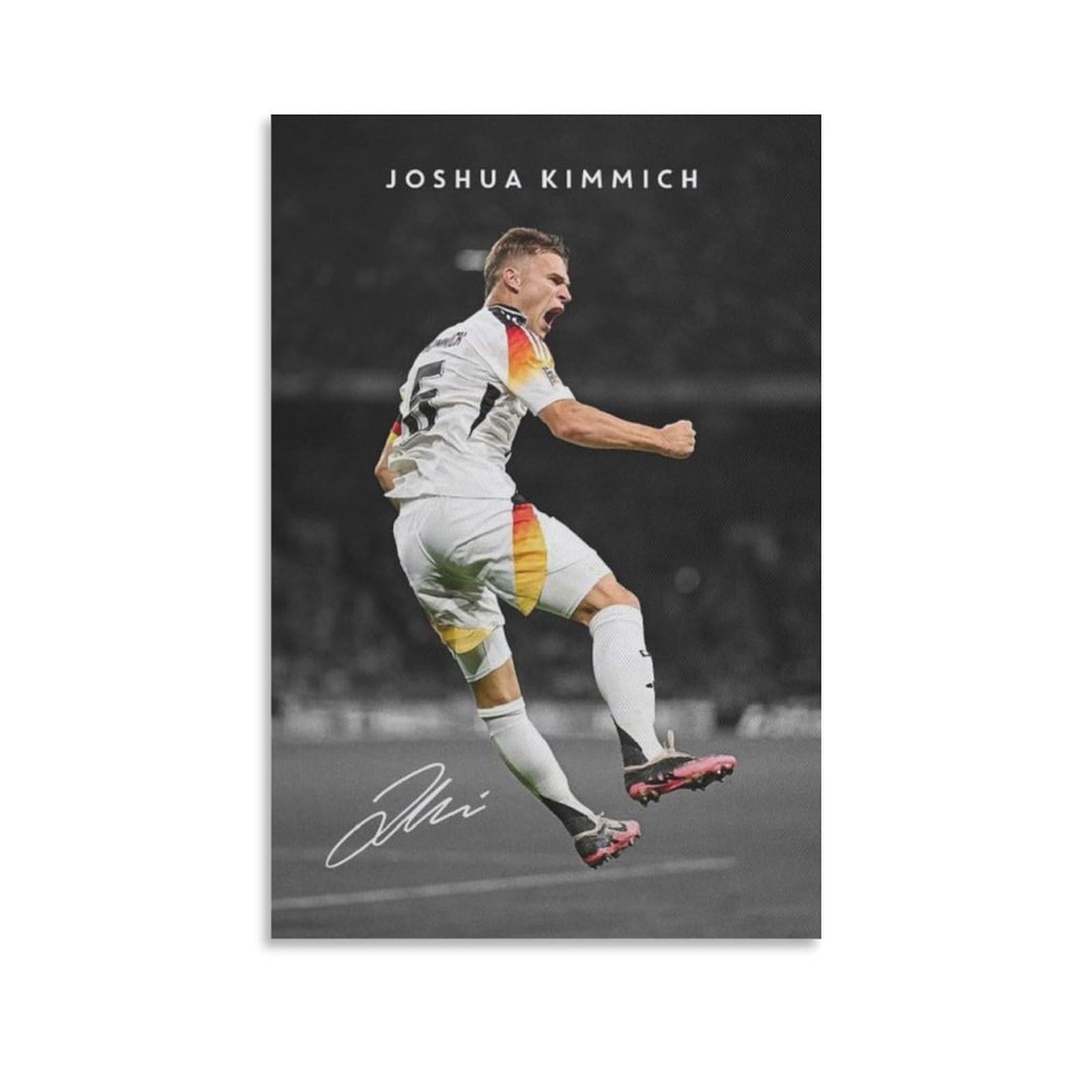 FCOIN Joshua Kimmich Canvas Poster Canvas Painting Poster Wall Art Decorative Picture Prints Modern Decor 20x30inch(50x75cm)