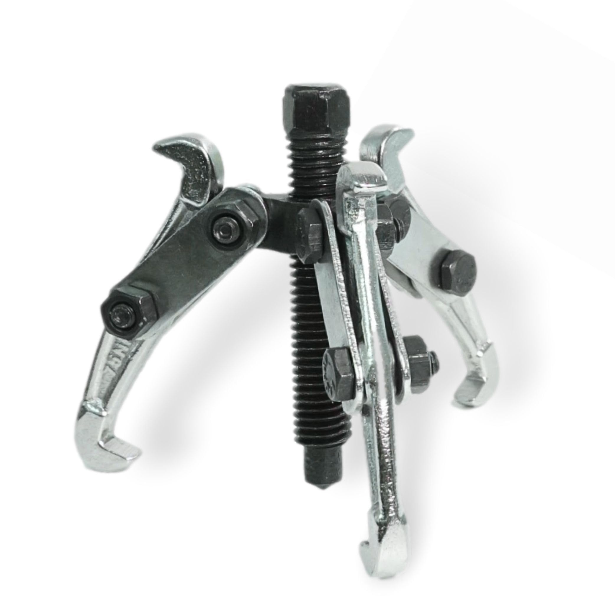 Lot de 3 extracteurs de roulements - 75, 100, 150 mm - Pour intérieur et extérieur - Chromé (075)