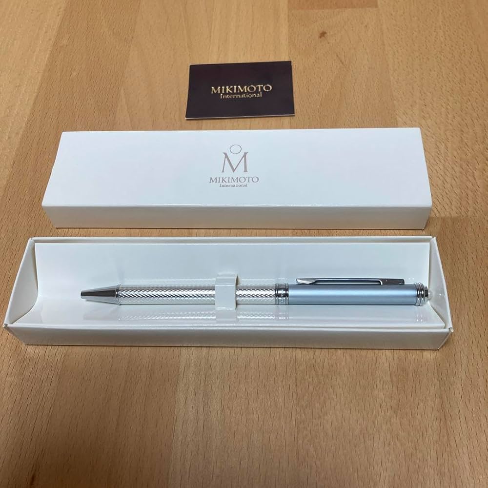 Amazon | ミキモトオリジナルパール付きボールペン インクの色黒