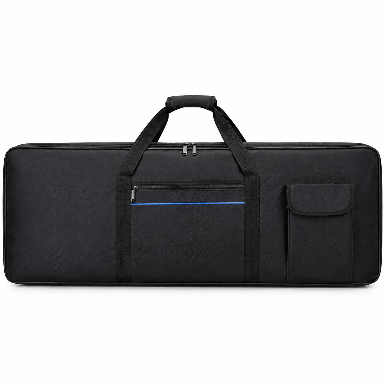 Custodia Tastiera per Nord Wave 2 2020-2026, Borsa Imbottita per Tastiera Elettronica con Cinghie da Zaino, Manici e Tasche per Tastiere 61 e 88 Tasti,61 Key