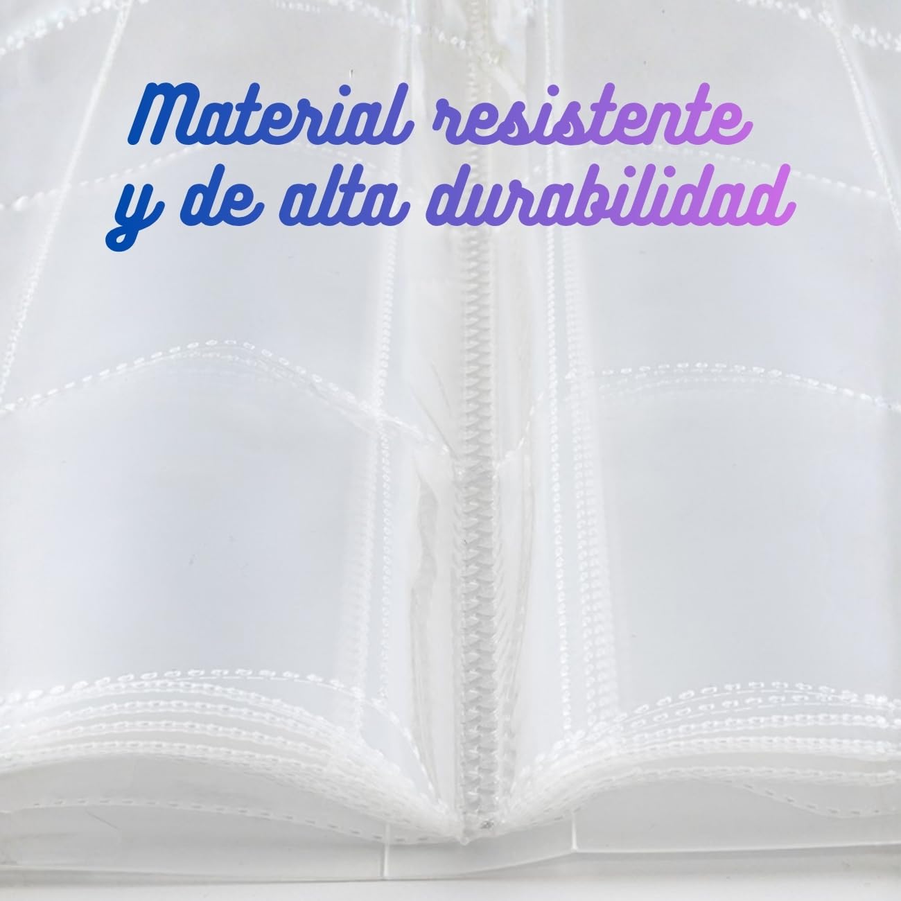 Album Fotos Transparente | Album para Fotos Instantáneas | Compatible con Mayoría de Cámaras Instantáneas | 30 Páginas 270 Cuadrículas | Portada Personalizable | Plástico Transparente Antiamarilleo