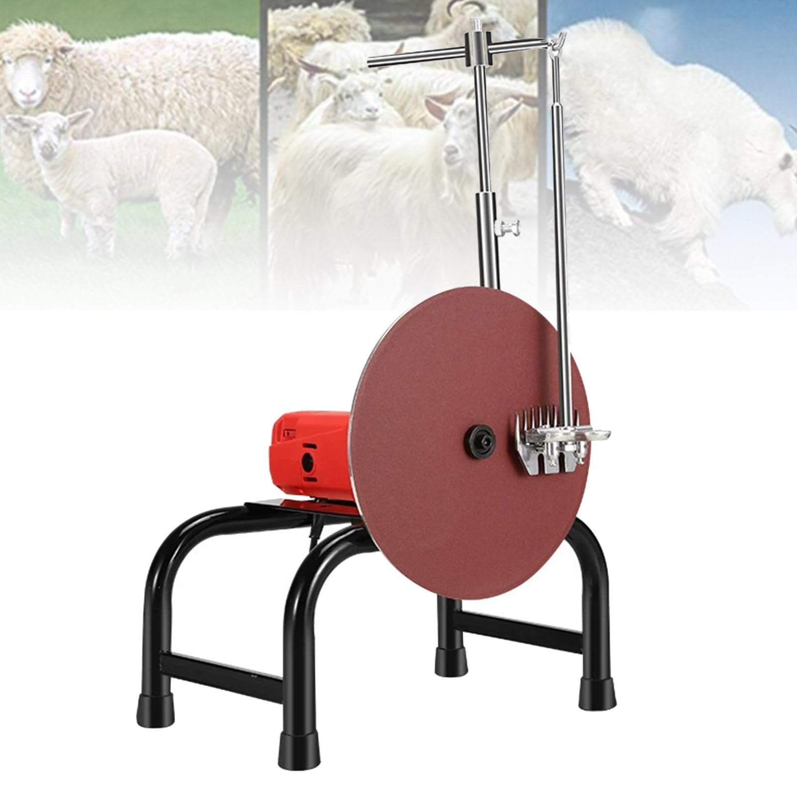 Afilador de cuchillas para esquilar ovejas, herramienta de afilado con motor eléctrico de 950 W, equipo agrícola portátil, dispositivo de afilado rápido y de alta precisión, construcción duradera | 1