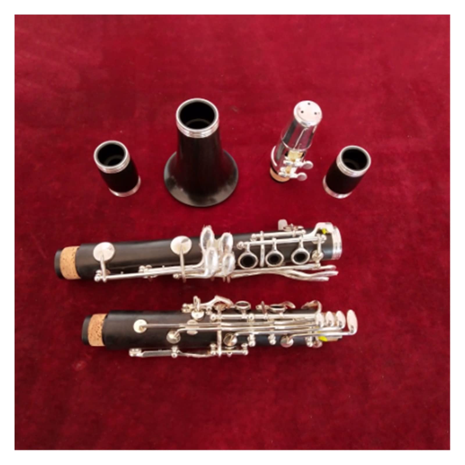 principianti Clarinetto Clarinetto A Chiave C Di Alta Qualità Strumenti A Fiato Professionali In Ebano Clarinetto Tubo Nero Buon Materiale E Suono Strumenti a fiato