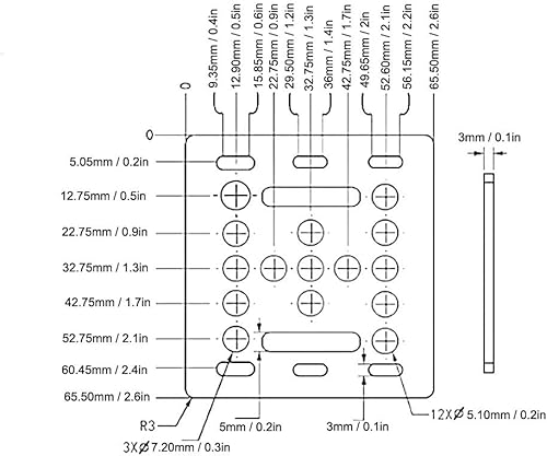 Miniatura 2 de Placa de rueda en V 2020,Placa de pórtico de ranura en V,Accesorios de impresora de perfiles de aluminio