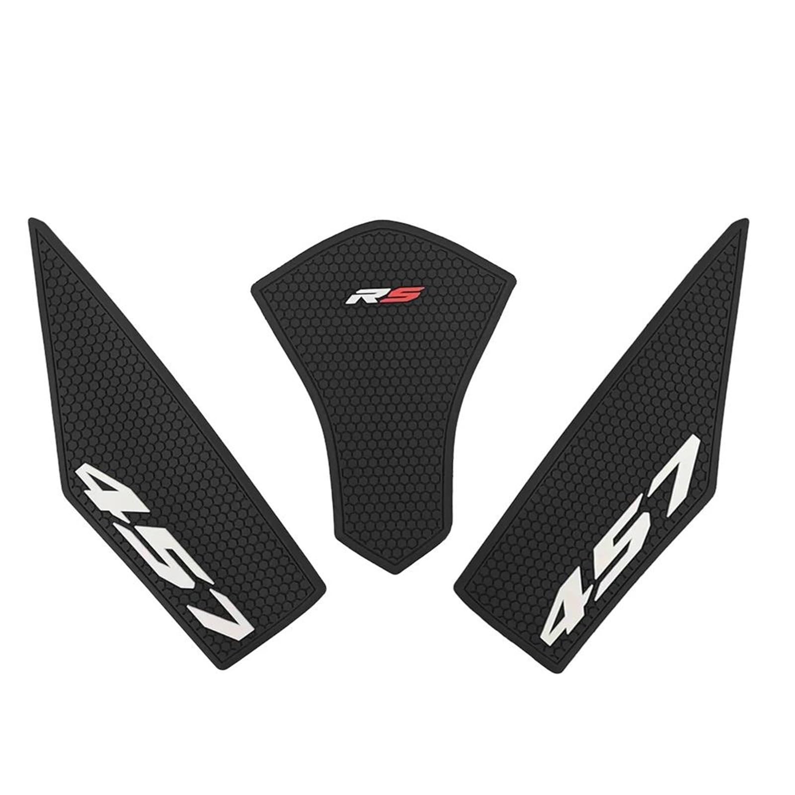 Piwine Color1 Motorcycle Fuel Tank Pad Protector Sticker Decal Knee For Aprilia Rs457 Rs 457 2024 2025 Kneepad