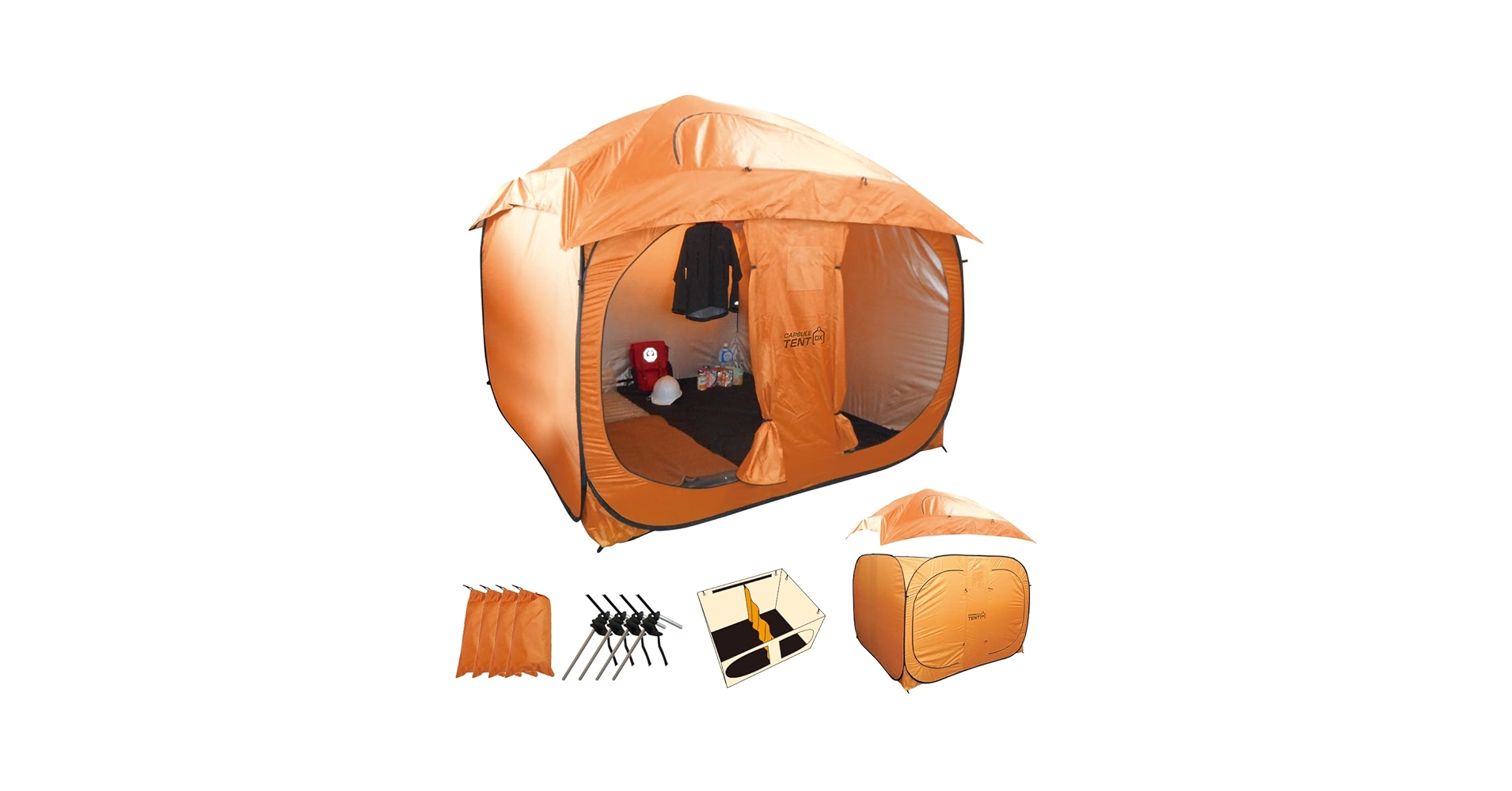 Amazon.co.jp: ブレイン 防災メーカー厳選【 災害時多目的避難用テント Amazon.co.jp: ブレイン 防災メーカー厳選【 災害時多目的避難用テント