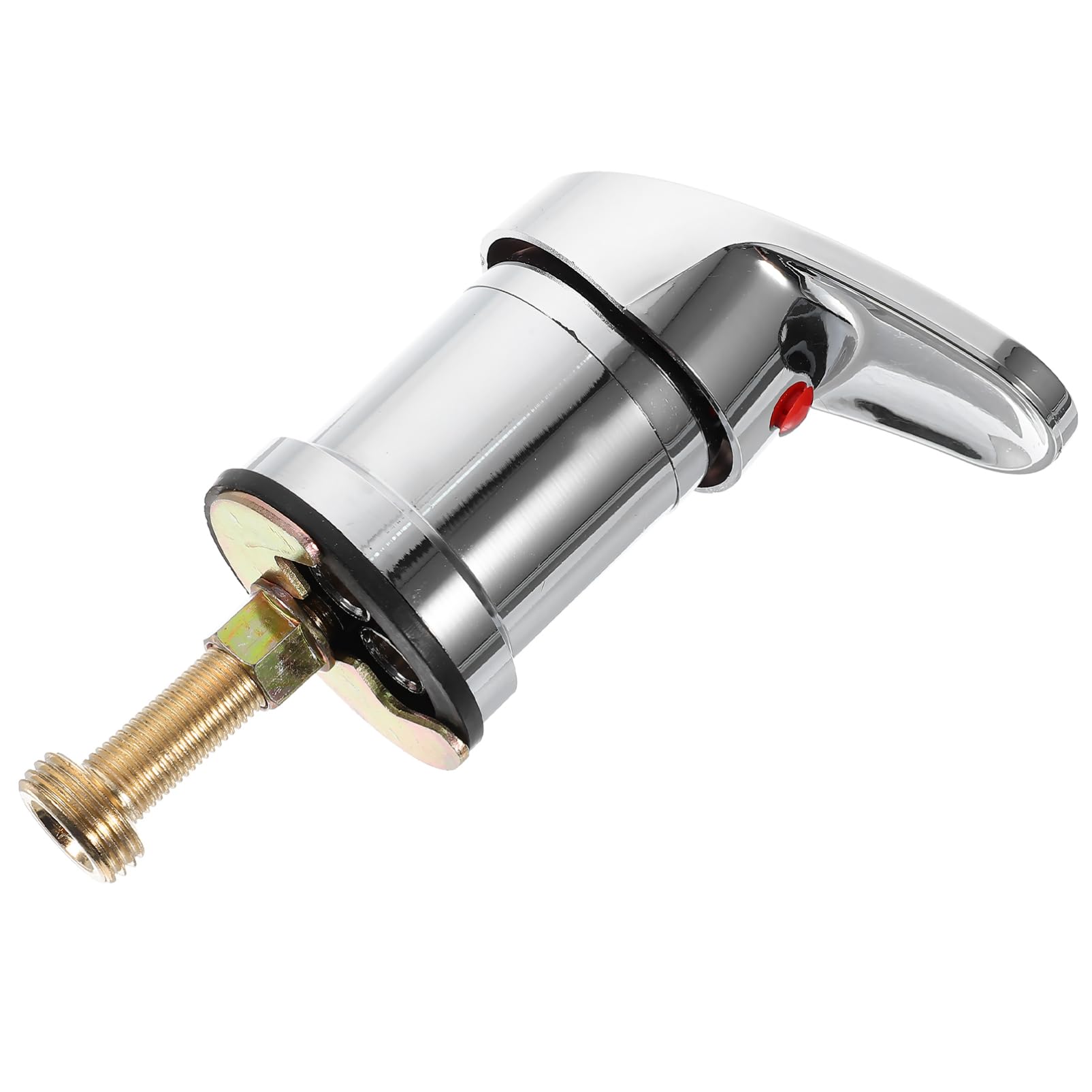 Uonlytech Shampoo Bowl Faucet Copper Bathroom Faucet Salon Sink Spa Wash Hair Tap for Hot and Cold Mixer — view 7