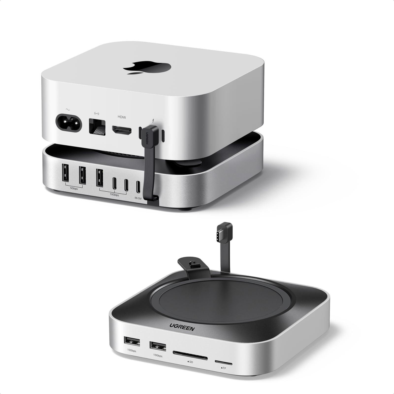 Amazon.com: UGREEN Mac mini M4 Dock & Stand with NVMe SSD