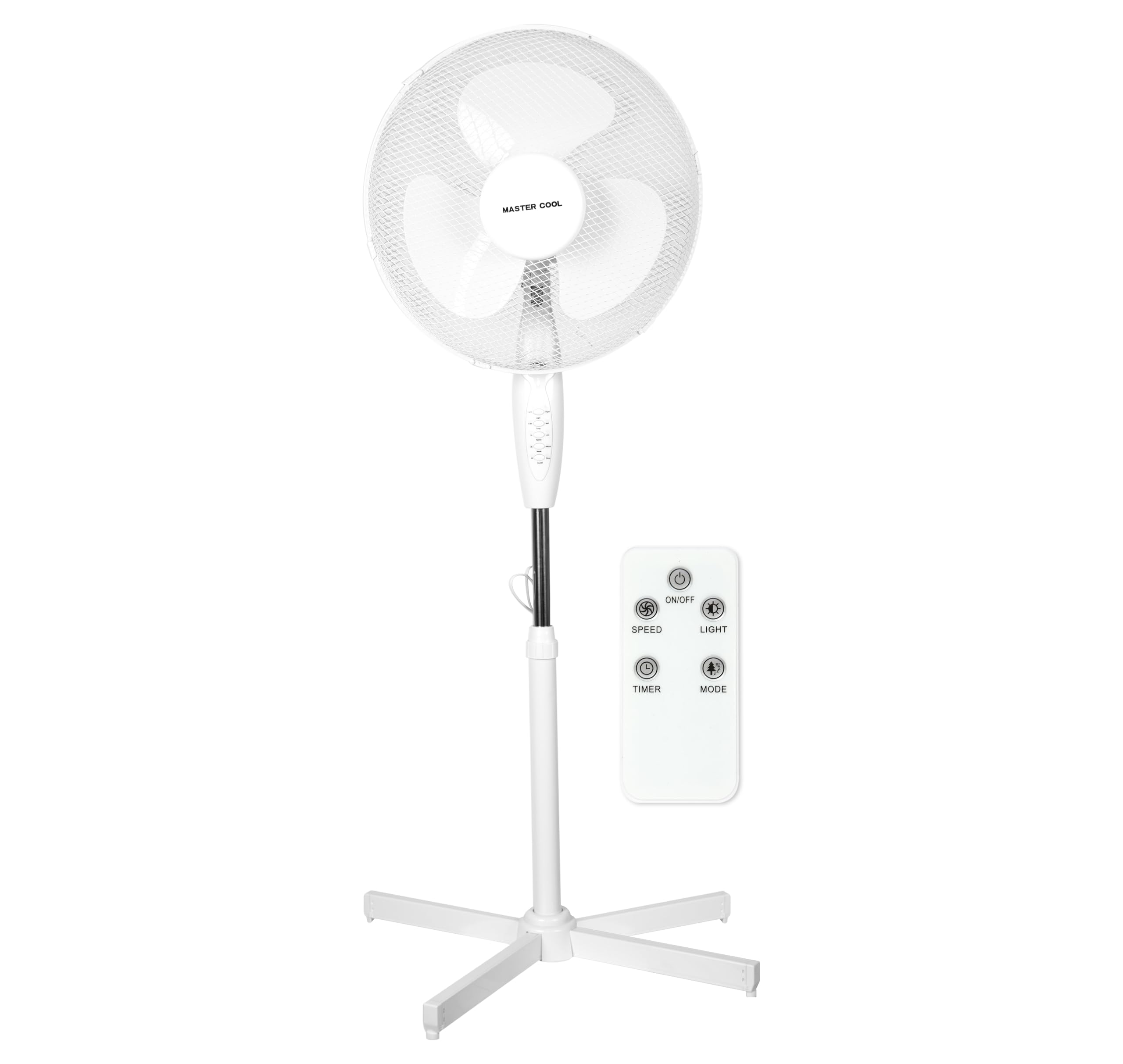 Ventilateur sur pied blanc A2Z PF11627 idéal pour des nuits d'été fraîches et paisibles