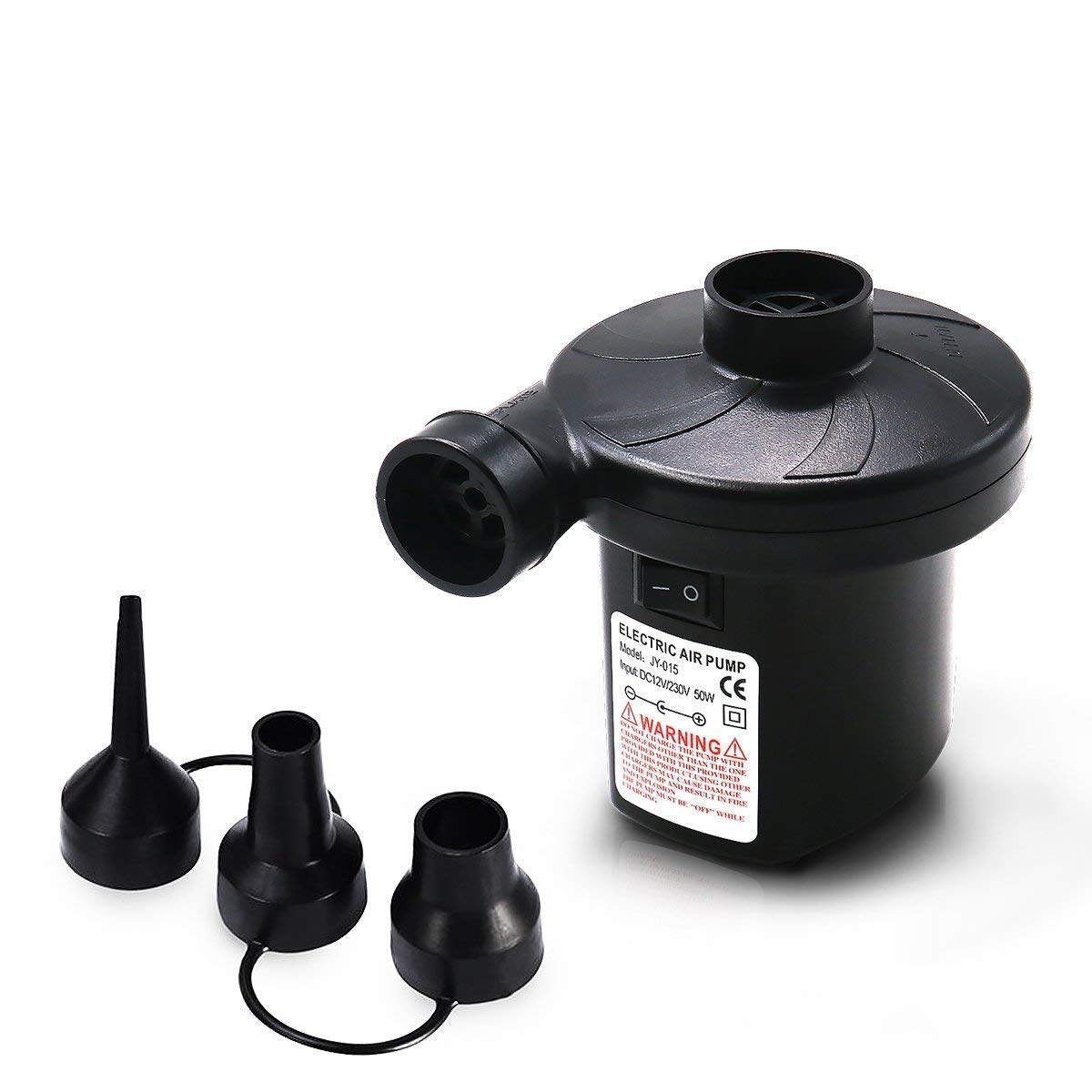 Mbuys Mall 110V AC Electric air Pump for Inflatable Bed Kayaks Swimming Pools Floats Rafts Boats Toys (B08VW1PWL9) Amazon Price History, Amazon Price Tracker