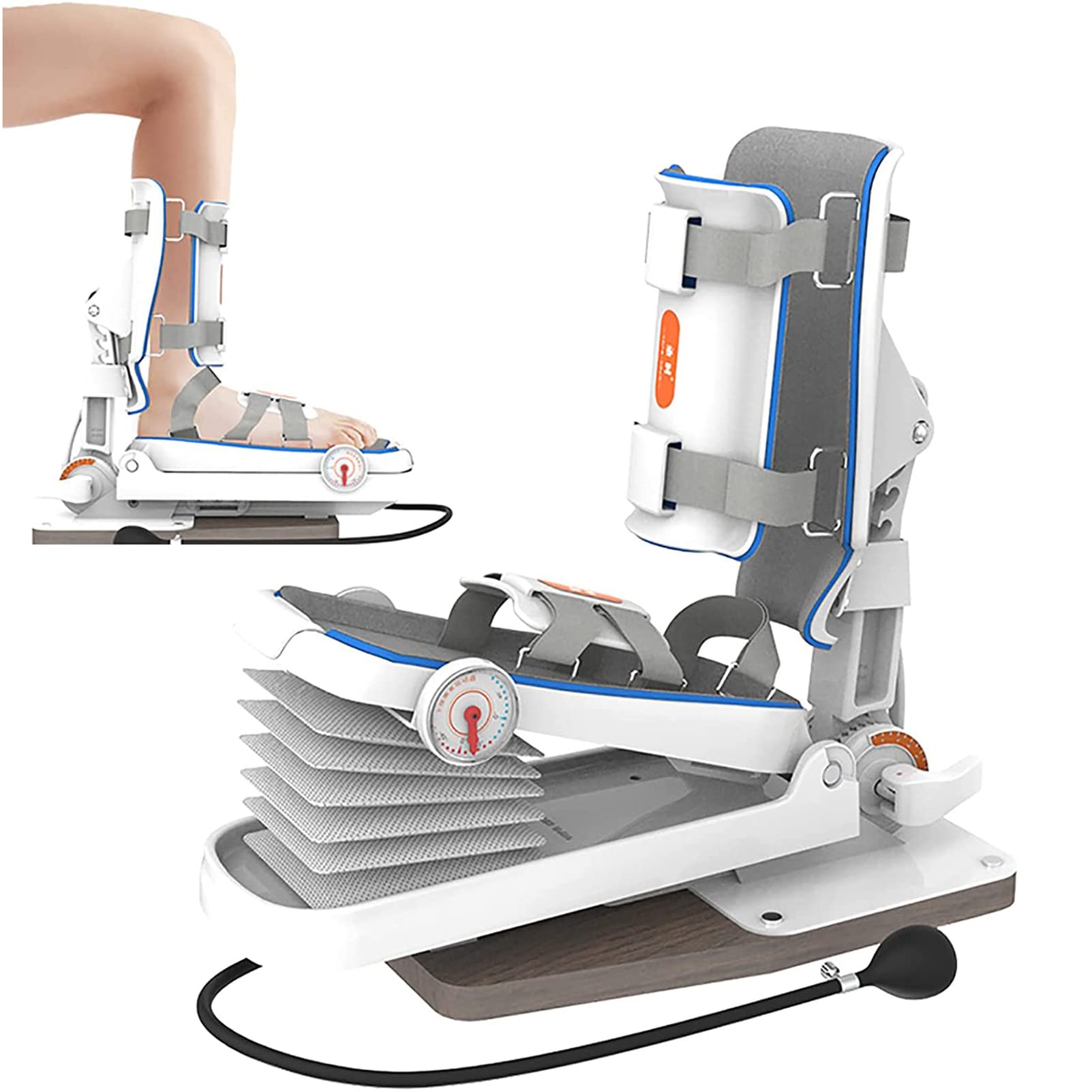 Soporte para pie caído, Entrenamiento de rehabilitación de Tobillo, órtesis de pie caído, Terapia de corrección de Estiramiento estático, rigidez e incapacidad