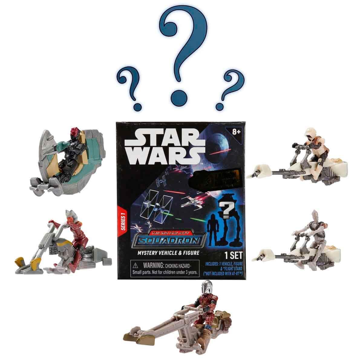 Star Wars Micro Galaxy Squadron Car and Mini Surprise Figure Pack S1