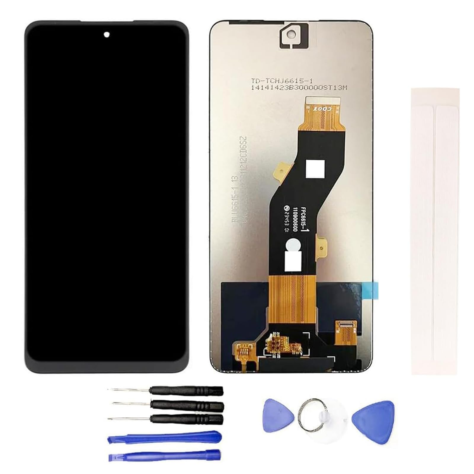 JayTong LCD Replacement for Infinix Hot 50i X6531 X6531B LCD Display Touch Screen Assembly (Black)