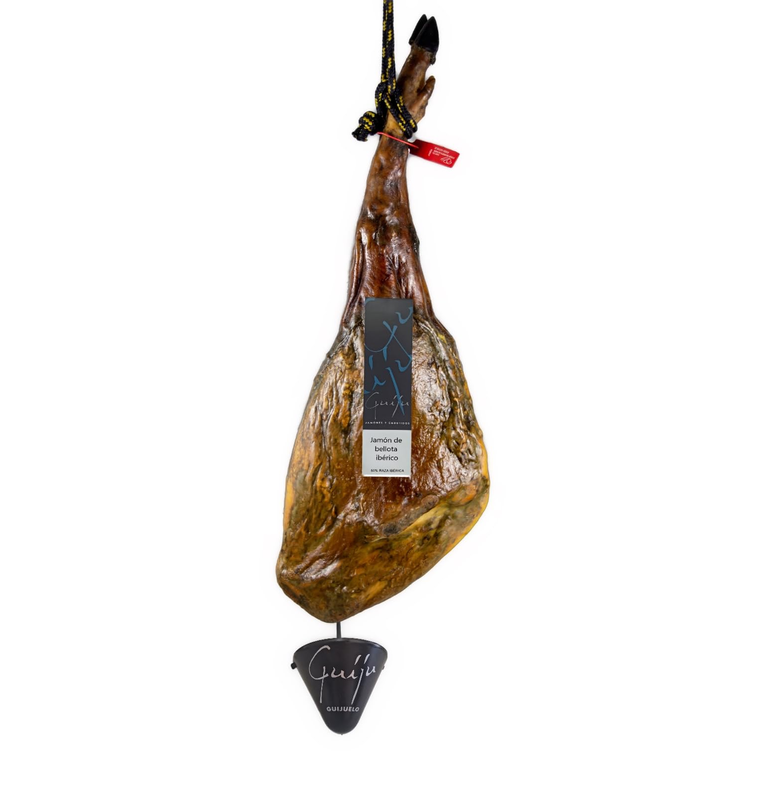 Confezione da 10 raccoglitori grassi prosciutto-cono antigoccia - spiedino per prosciutti-Fabrica Salamanca-Marca Regalo-Natale.