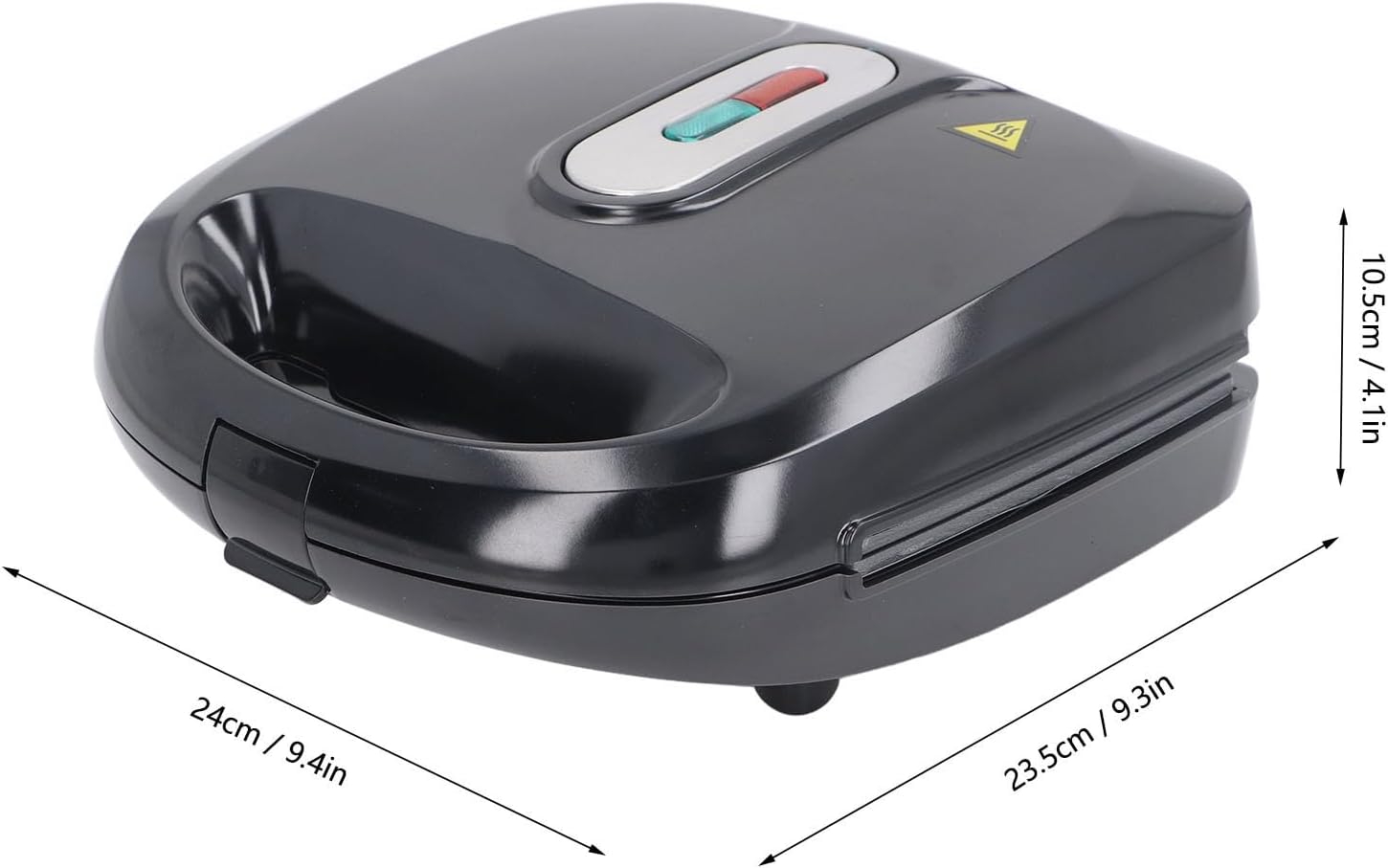 AUNMAS Electric Sandwich Maker, Panini Press with 10 Removable Non Stick Plates Waffle Making Machine for Cooking Breakfast Grilled Cheese (US Plug 110V)