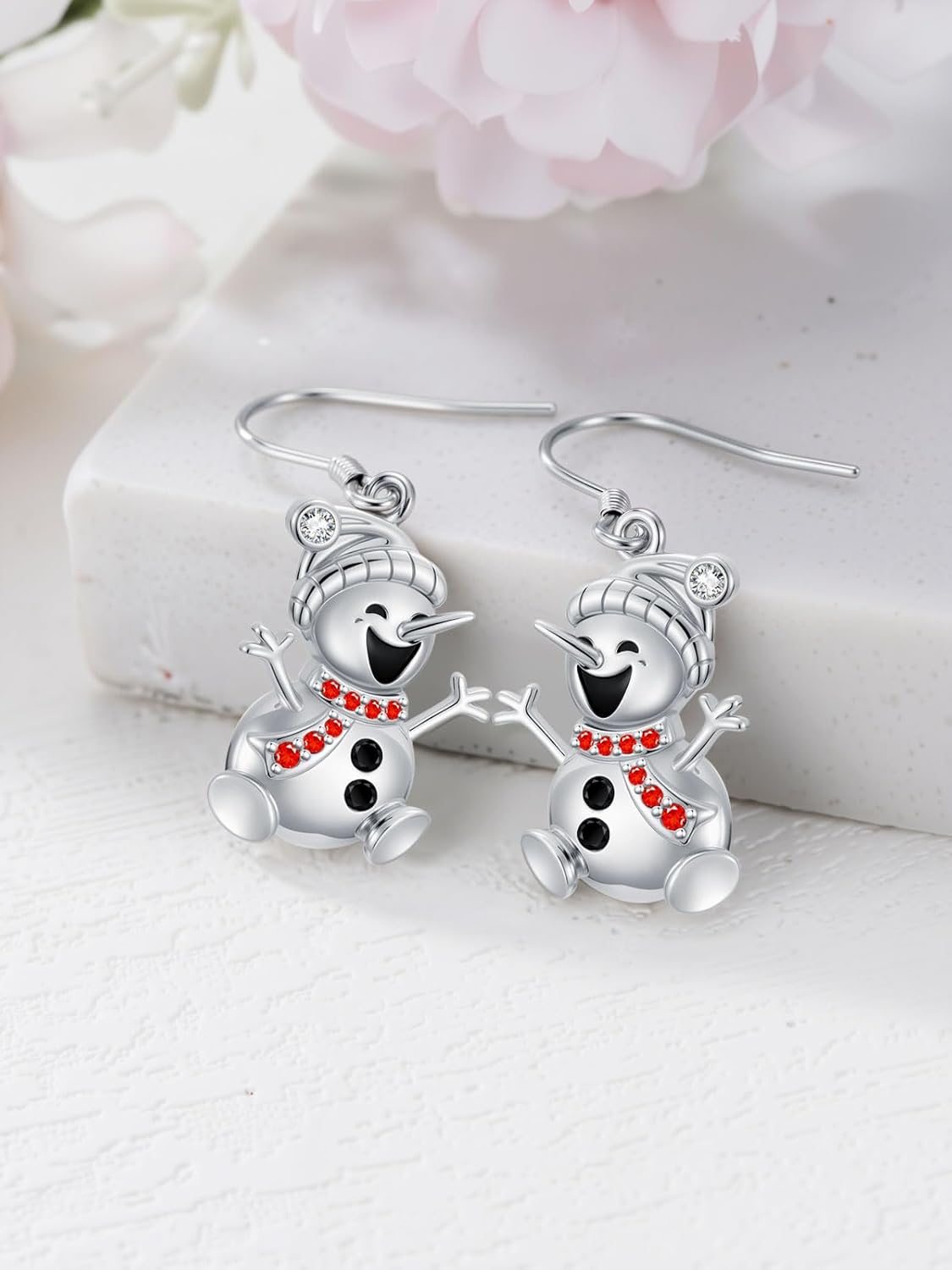 4th of July Dangle Earrings 925 Sterling Silver Independence Day/St Patricks Day Earrings Christmas Jewelry for Women - Image 2