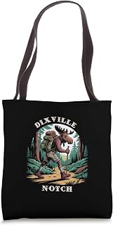 Dixville Notch New Hampshire NH Mountains Hiking Trail Moose Tote Bag