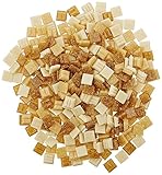 Jennifer's Mosaics Desert Mix 3/8-Inch Venetian Style Glass Mosaic Tile, Assorted Colors, 8-Ounce