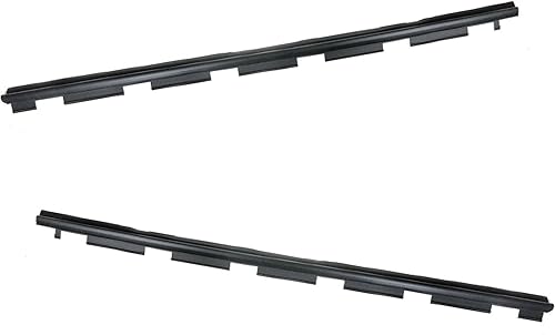 Juego de sellos de burlete de barrido de ventana delantera exterior para camioneta Chevy GMC