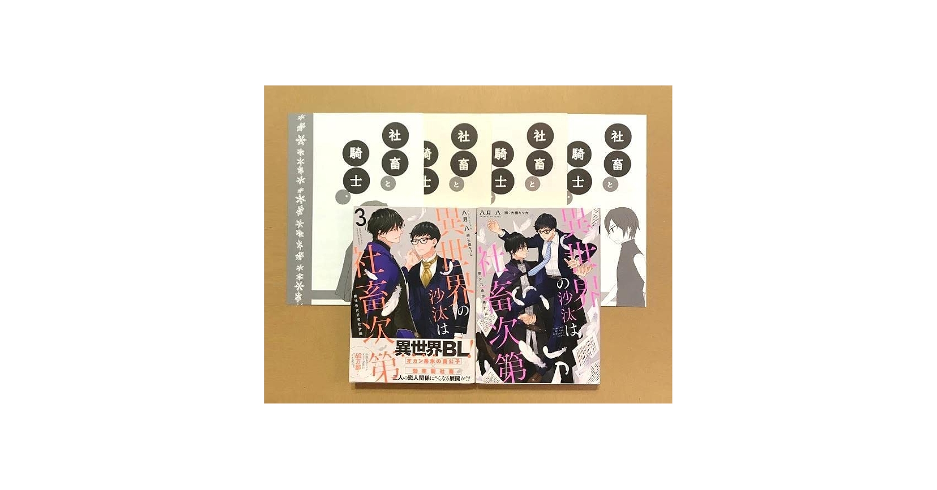 異世界の沙汰は社畜次第　小説３巻セット＋小冊子４冊セット BL小説異世界の沙汰は社畜次第 1〜3巻 全3巻セットの通販 by 星