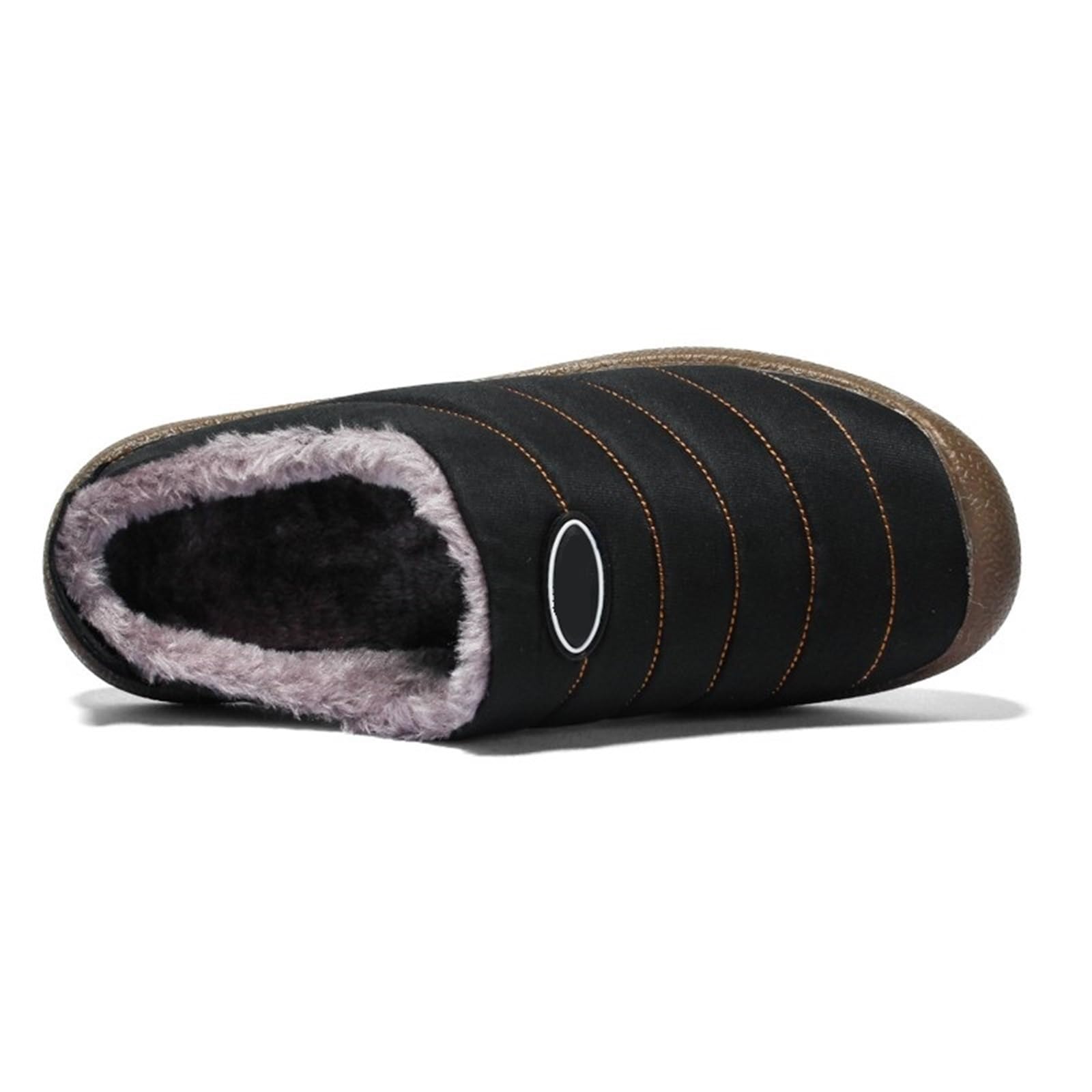 Pantofole da uomo in cotone Pantofole invernali da uomo in peluche grandi e calde Scarpe camera letto impermeabili