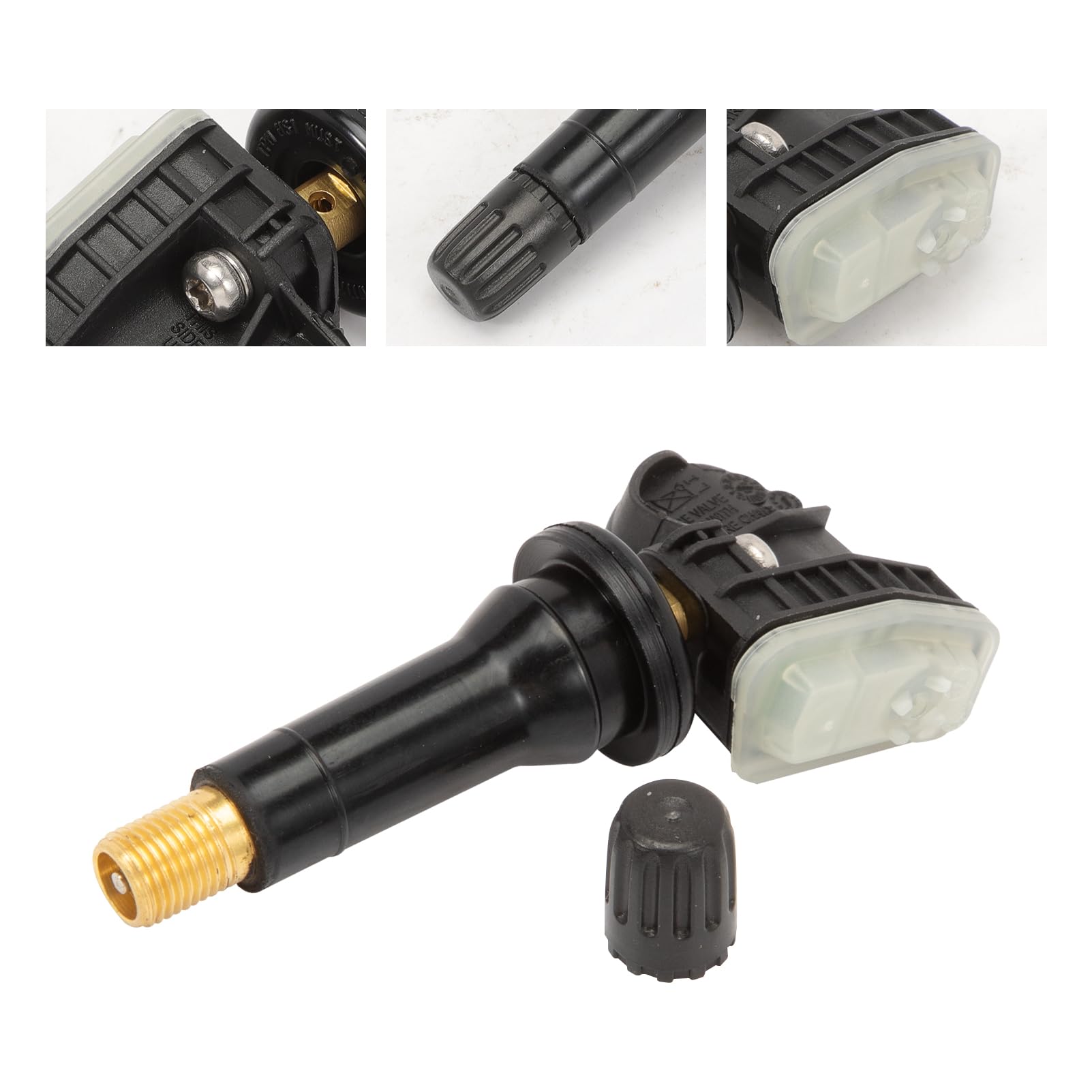 2036804 Lot de 4 capteurs de pression des pneus pour Galaxy S-Max Edge Fiesta Mondeo Mustang TPMS avec système de surveillance de la pression des pneus 433 MHz capteurs RDKS 2318453 5291383