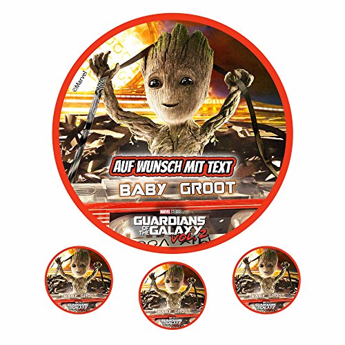 Tortenaufleger Fototorte Oblate Tortenbild Geburtstag eßbar Motiv: Guardians of the Galaxy 02 (Zuckerpapier) Cover