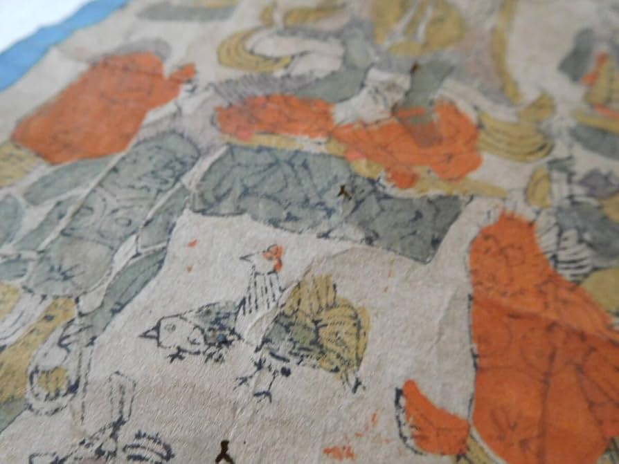 美品 掛け軸 青面金剛像 夜叉神 厄除け 年中掛け 美品 掛け軸 青面金剛像 夜叉神 厄除け 年中掛け