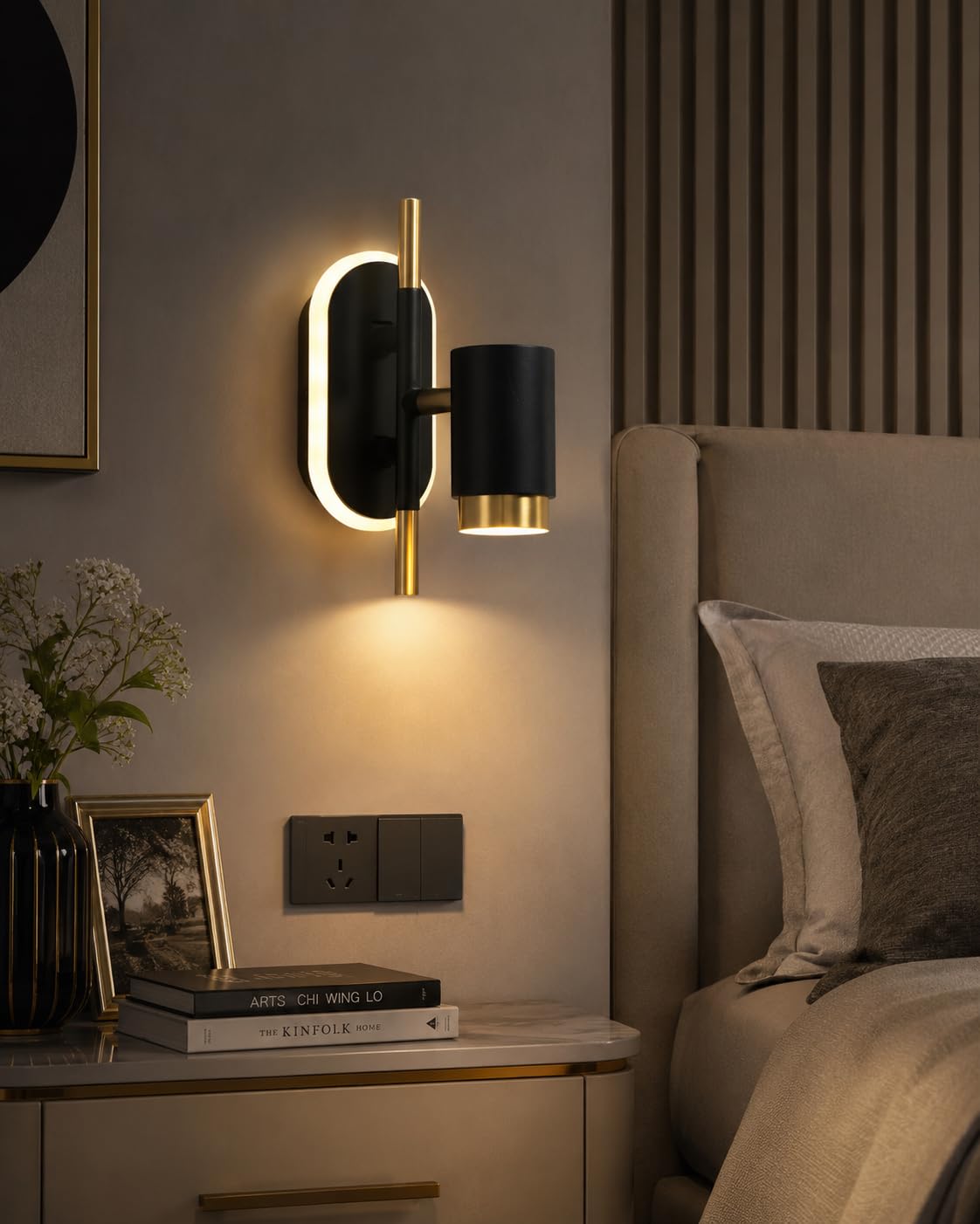 FILLISKA 3-in-1 Wall Light - Color Changing & Adjustable -12