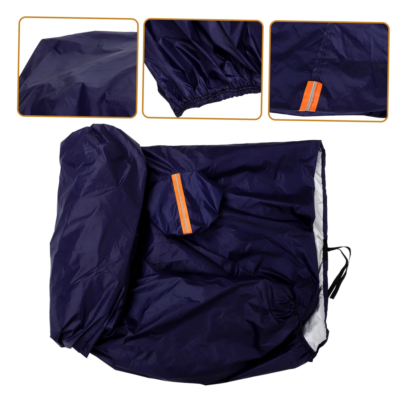 Milisten 190t Outdoor Weather Resistant Car Cover Fit Full Car Lightweight Weather Conditions XXXL — view 8