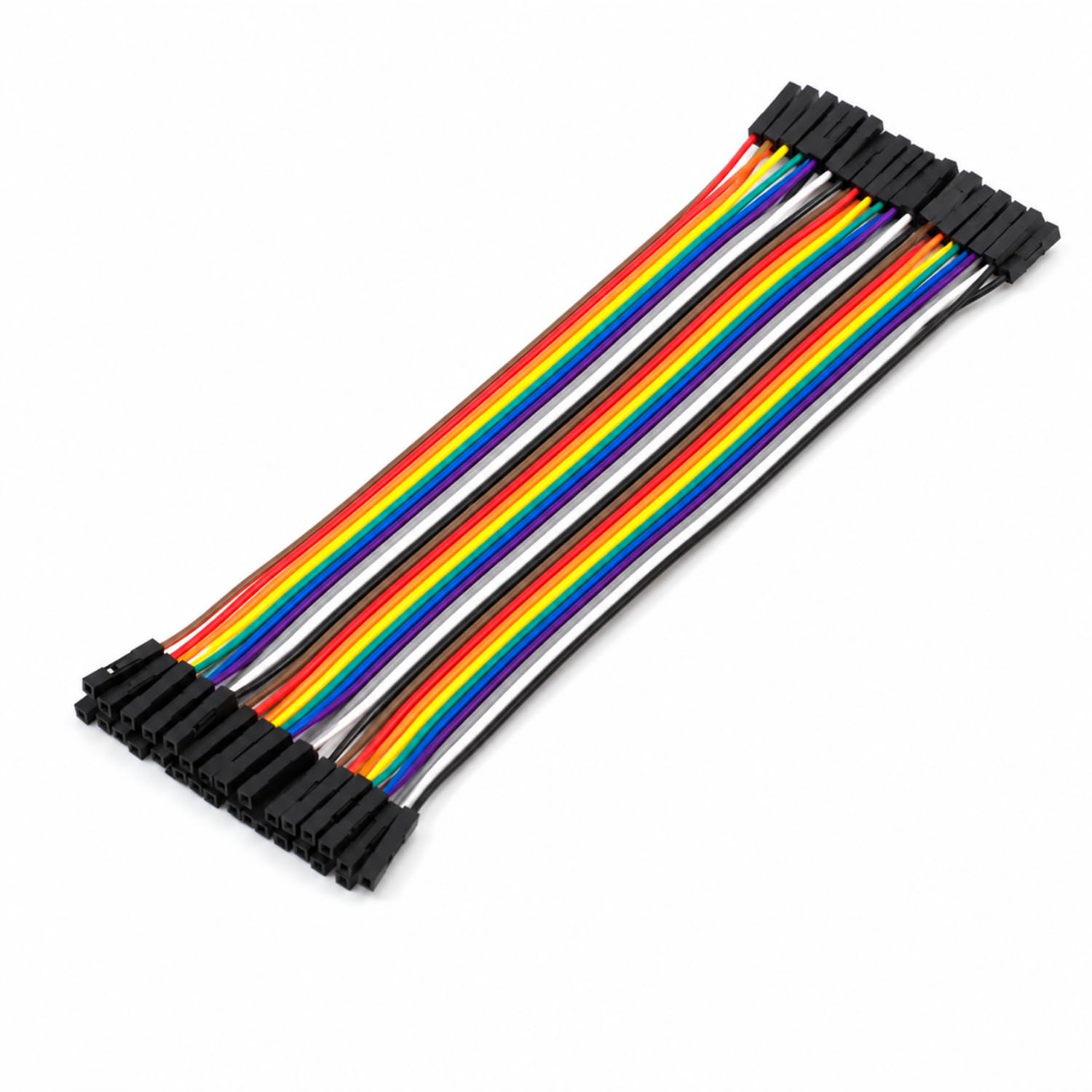 MySkillShaala Female to Female Jumper Wires - Pack of 80 of Flexible Dupont Wires for Breadboard, Arduino, and Electronics Projects-picture-16
