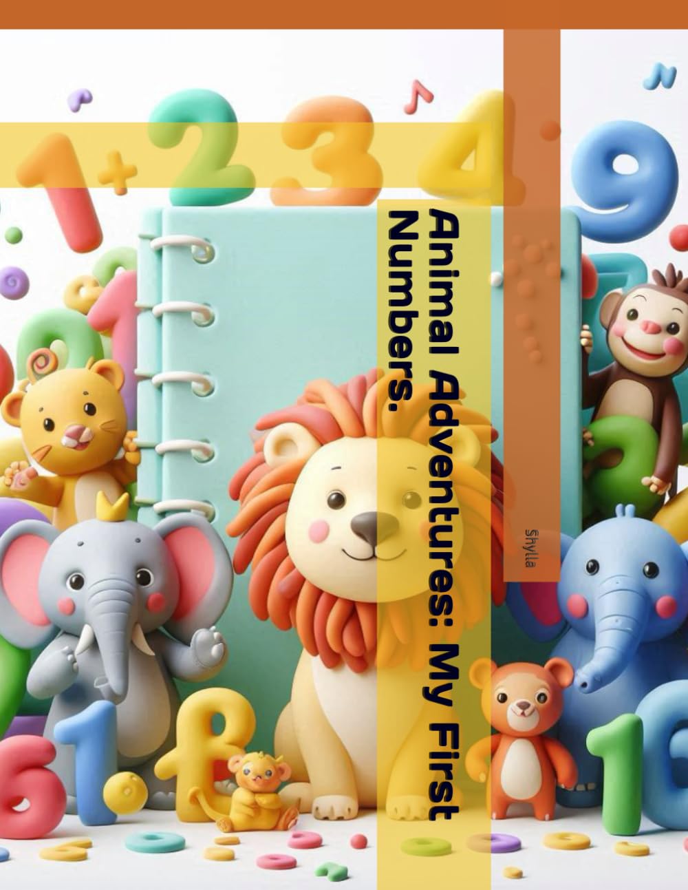 Animal Adventures: My First Numbers.: Libro para aprender a contar del 1 al 10, colorear animales y dibujar: Actividades divertidas para niños en edad preescolar.