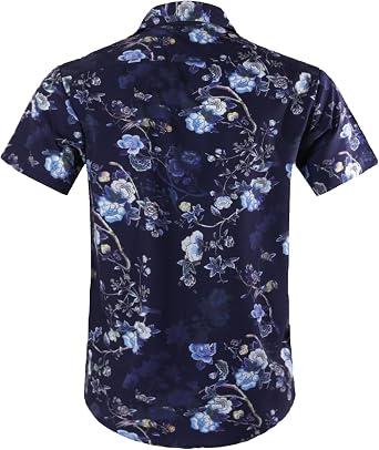 Allsense Men's Short-Sleeve Hawaiian Shirt