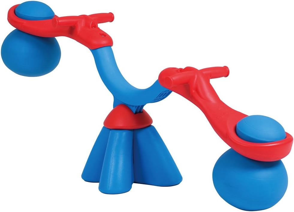 TP Toys Spiro Bouncer - Rotating See Saw, Blue/Red, One Size
