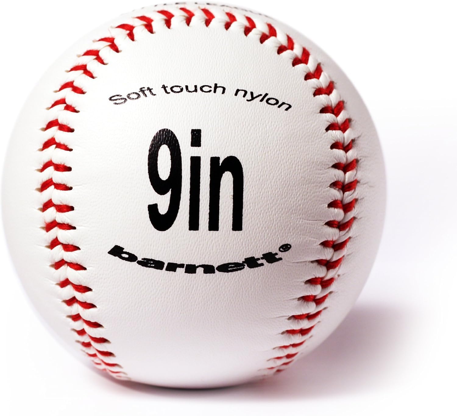 BARNETT TS-1 Übungs-Baseballball, Größe 22,9 cm, Weiß, 1 Dutzend