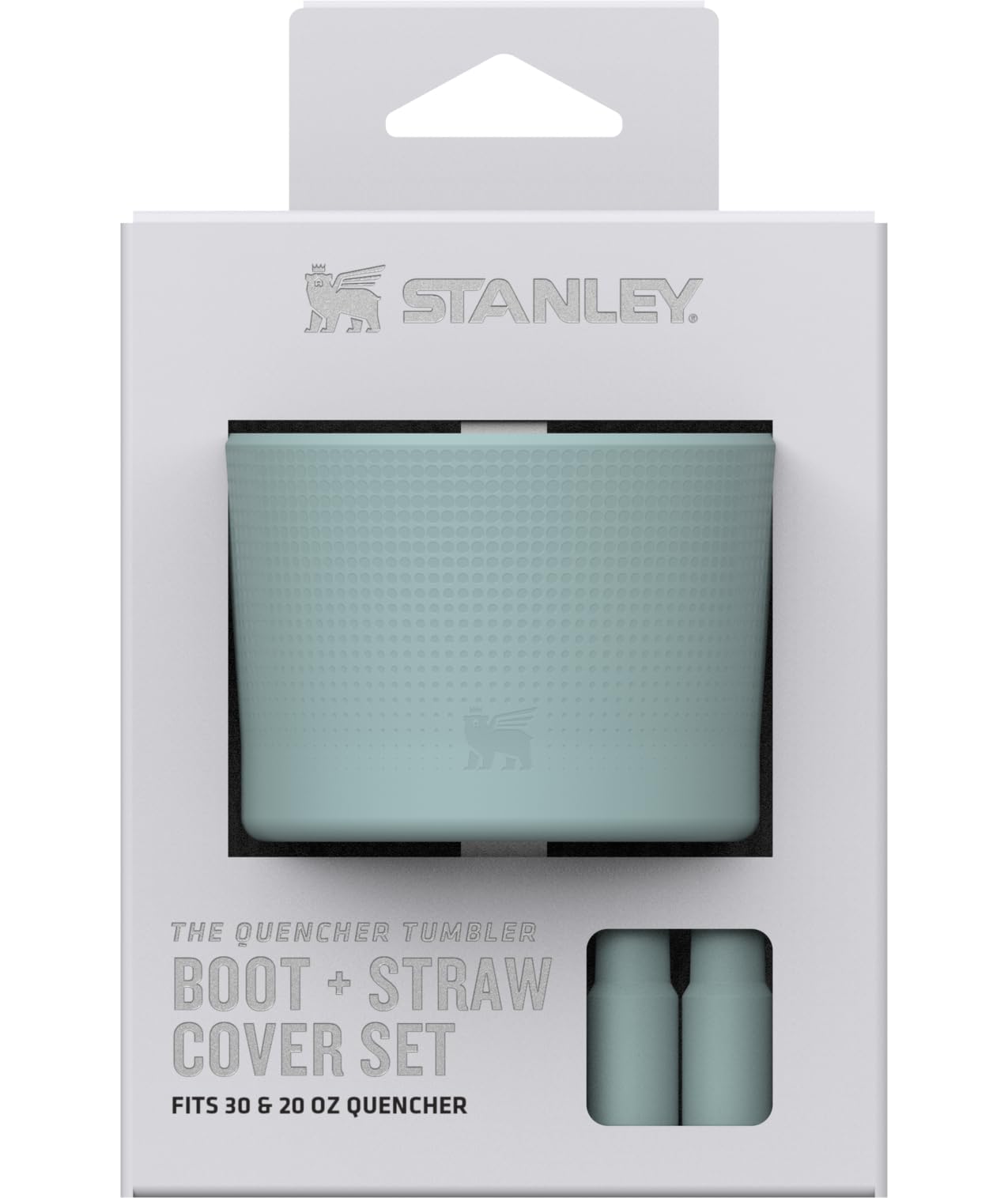 STANLEY Quencher Boot and Straw Cover Cap Anti-Slip Silicone Protector for 20 30 oz Tumbler with Handle Accessory