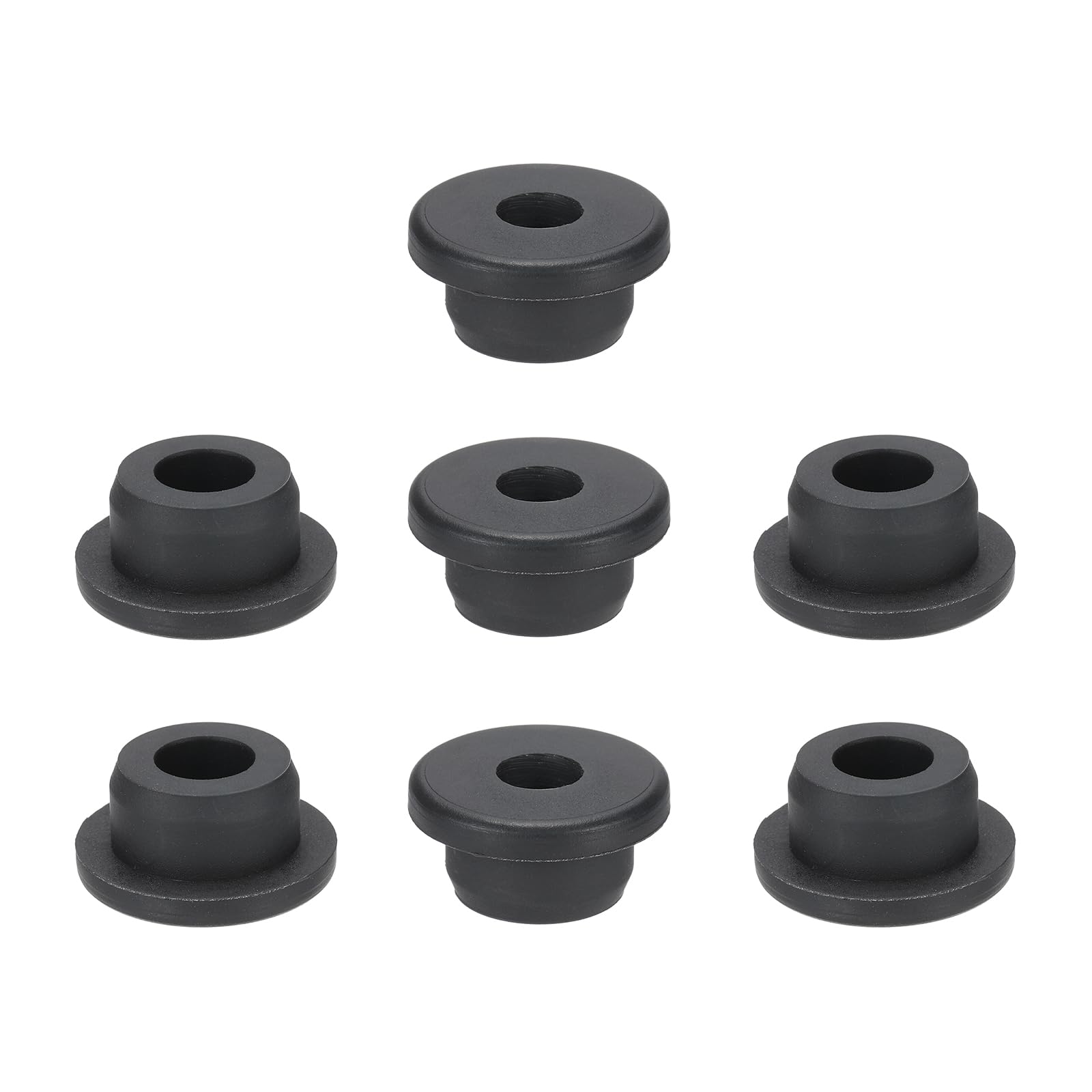 PATIKIL Silicone Rubber Grommet, 7 Pcs 1/2"(21mm) Drill Hole